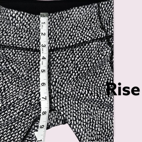 Lululemon Athletica Pace Rival Crop Leggings Scatter Star Womens Size 4 - Picture 16 of 16